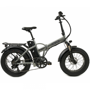 Электровелосипед электрофэтбайк складной Медведь Fold 500 Серый