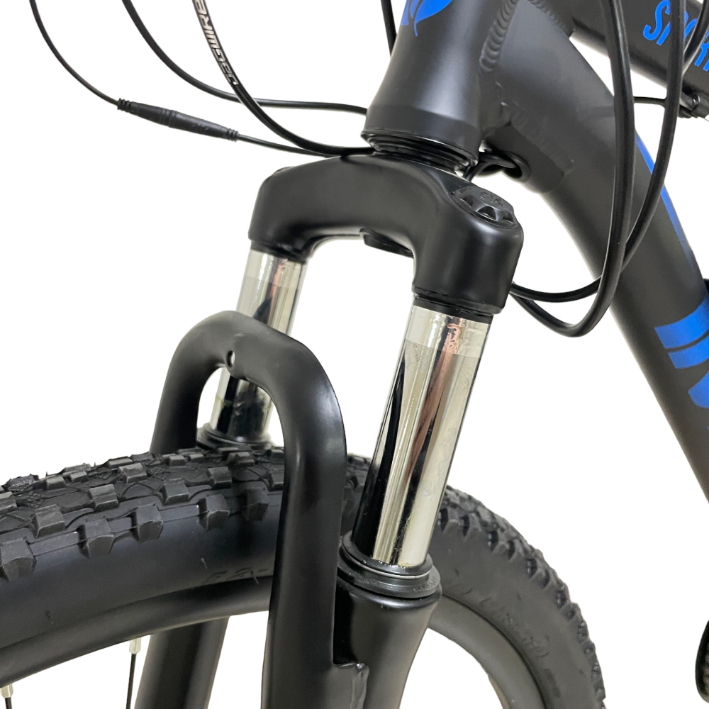 Электровелосипед INTRO Sport черно-синий 15