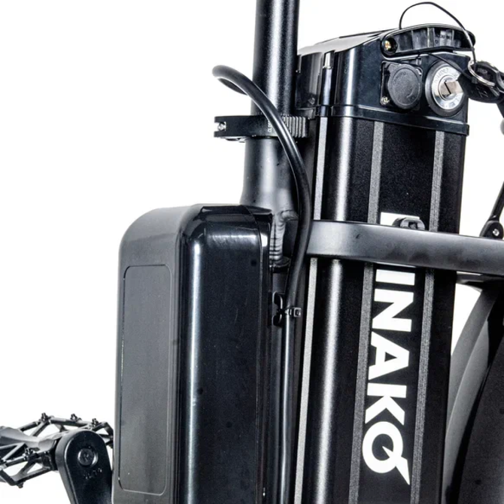 Электровелосипед Minako F11 Dual оранжевые диски 10