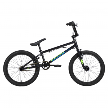 Велосипед Stark Madness BMX 2 (2022) черный/зеленый