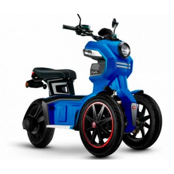 Электроскутер iTank Doohan EV3 Trike 1500W Синий 1 Аккумулятор 60V26Ah