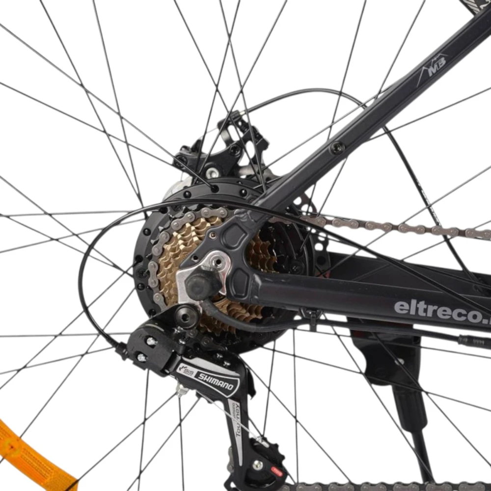 Электровелосипед Eltreco XT 600 Зелёный-матовый 7