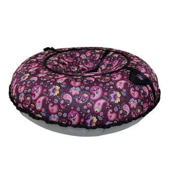 Тюбинг ПОКАТУШКИ D-0,65м Фиолетовые Цветы